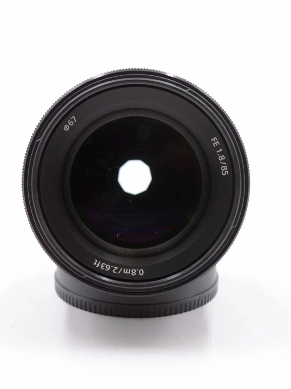 Sony FE 85mm f/1.8 E-Mount Prime Lens - Black with Orange Box